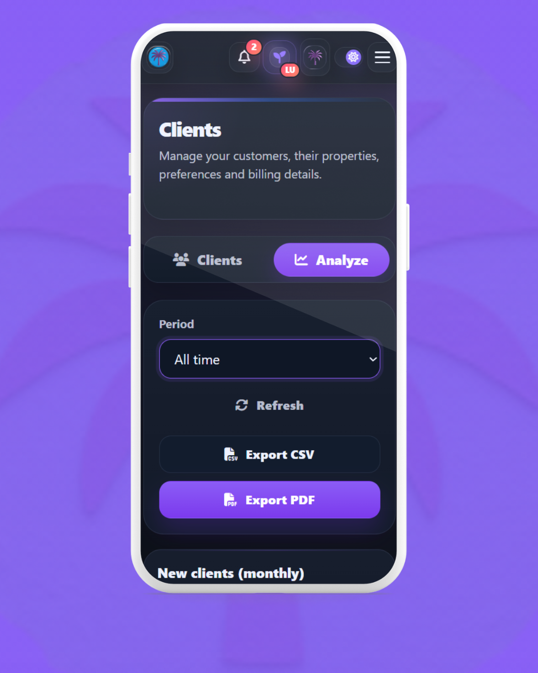 Clients feature preview 5